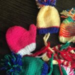 Knit Mitten Ornament Pattern