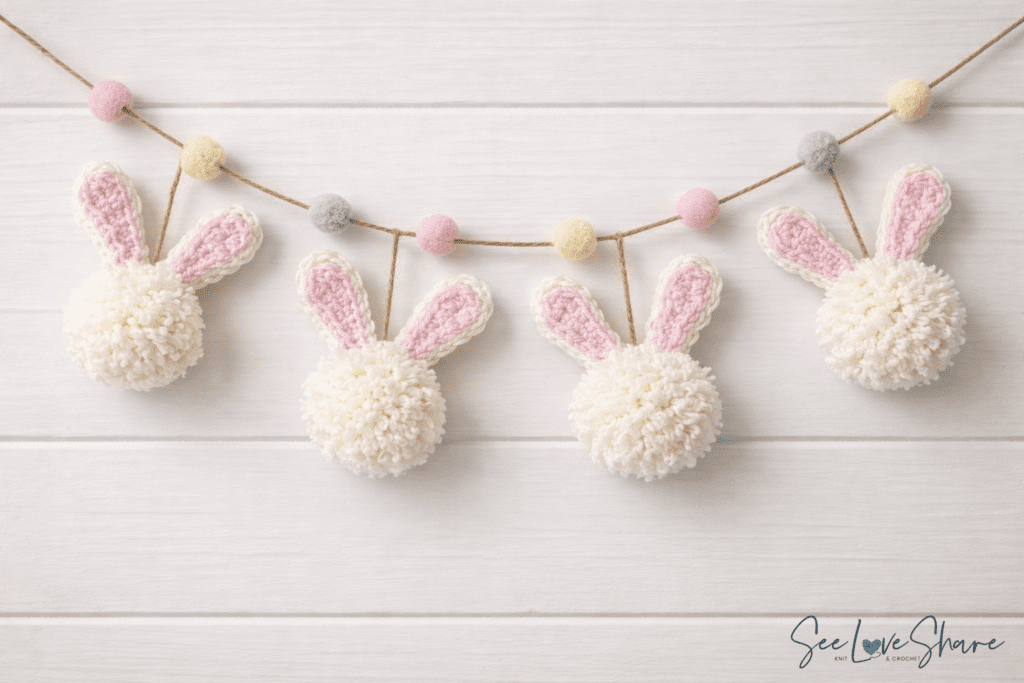 crochet bunny tail pattern
crochet bunny pom pattern
crochet bunny tail pom
easter crochet bunny tail
crochet bunny decoration