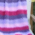 Alpine Candy Striped Baby Blanket