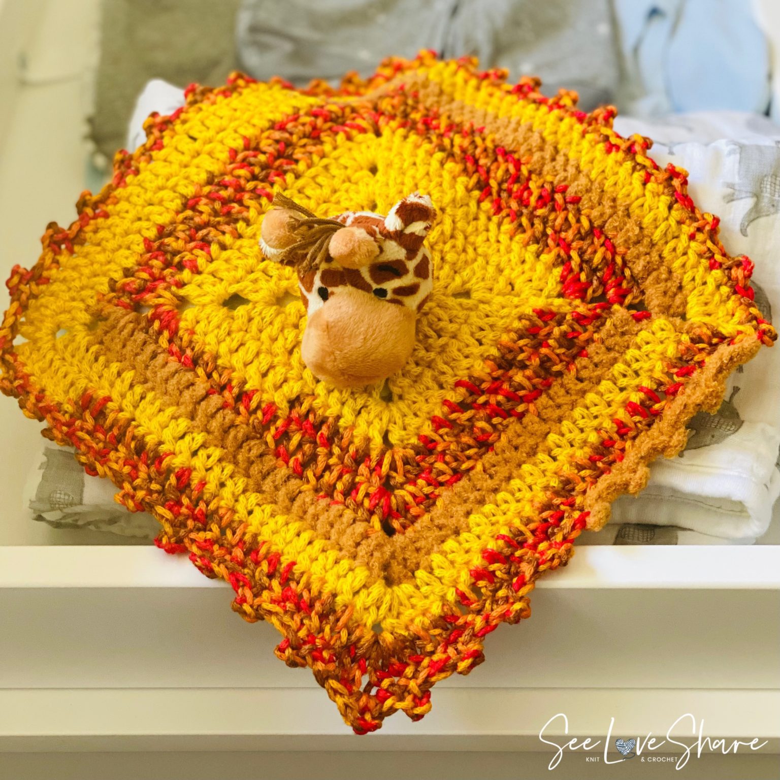 One Hour Baby Lovey - Free Crochet Pattern