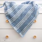 Textured Crochet Baby Blanket