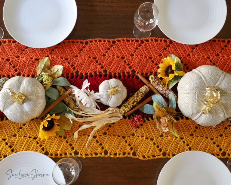 Autumn Falling Leaves Crochet
