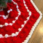 Bobble Stitch Christmas Tree Skirt