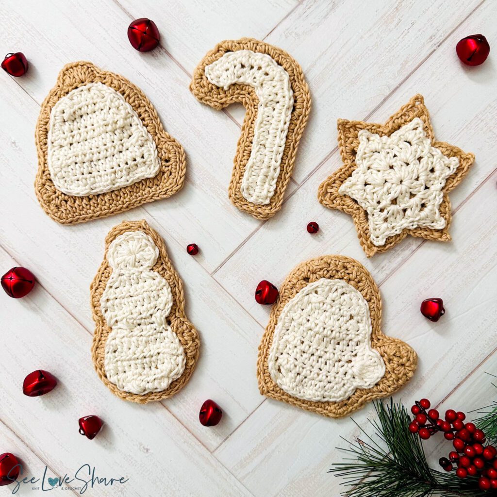Crochet Sugar Cookie Ornament