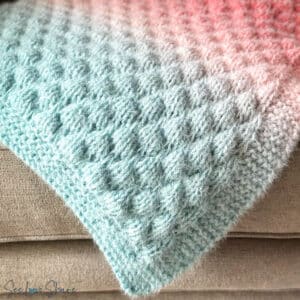 Sophie's Bubble Knit Throw
