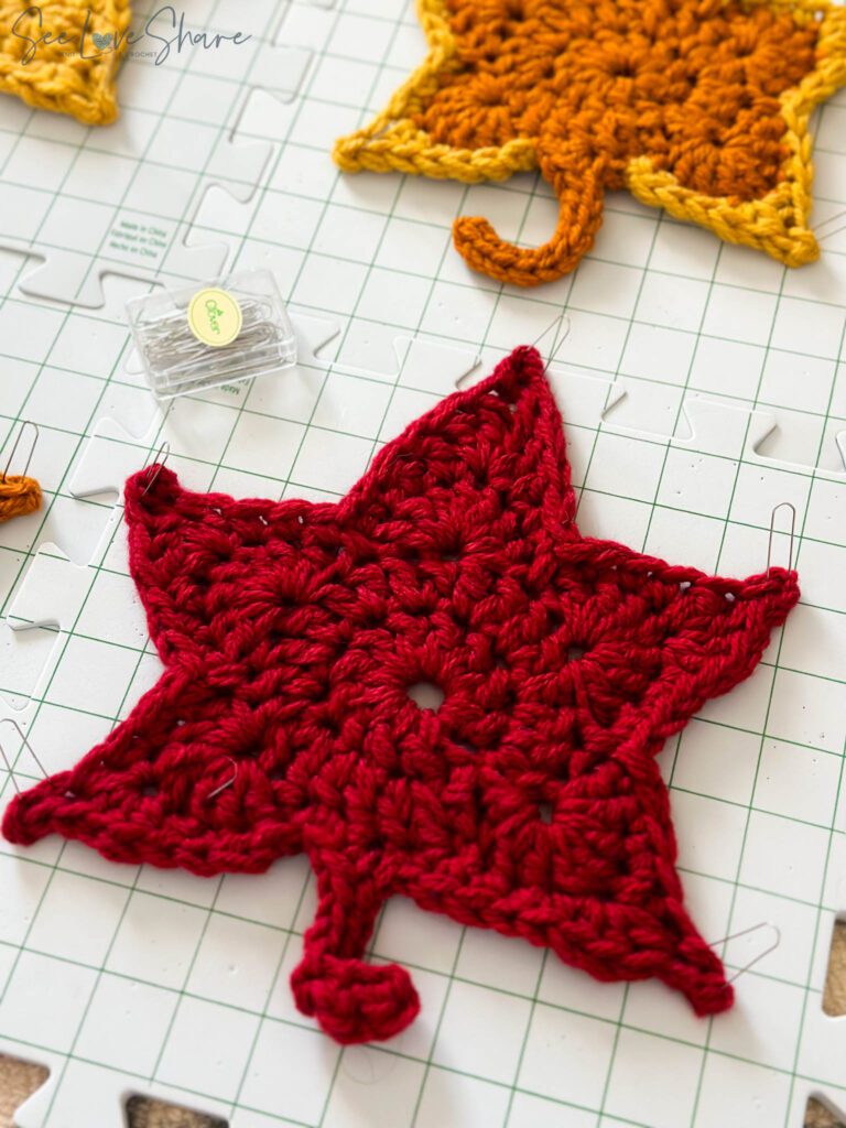 Autumn Maple Leaf Crochet Pattern