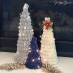 Standing Christmas Trees Crochet Pattern