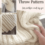 Luxe Chunky Crochet Throw