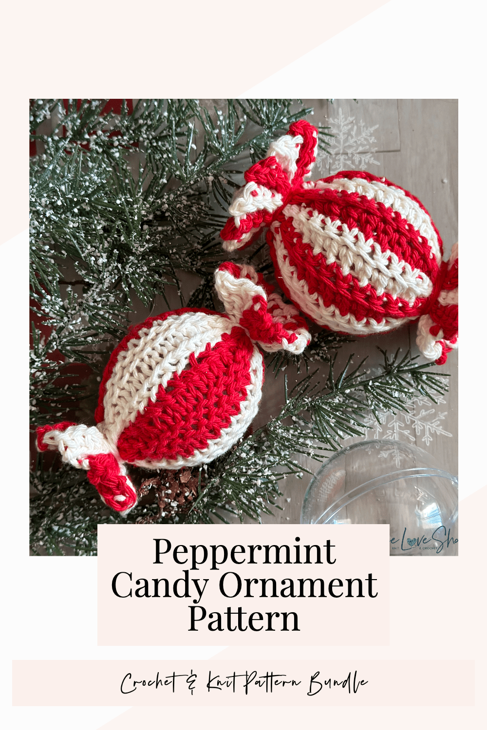 Peppermint Candy Ornament Pattern — Crochet & Knit | SeeLoveShare