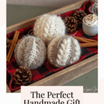 Ribbed Puff Stitch Crochet Ornament
