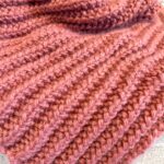 Mistake rib knit throw, one of the best easy knitting patterns for beginners